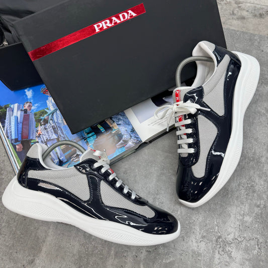 (PRE ORDER) PRADA AMERICAN CUP TRAINER - NAVY