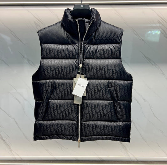 (PRE ORDER) DIOR OBLIQUE GILET - BLACK