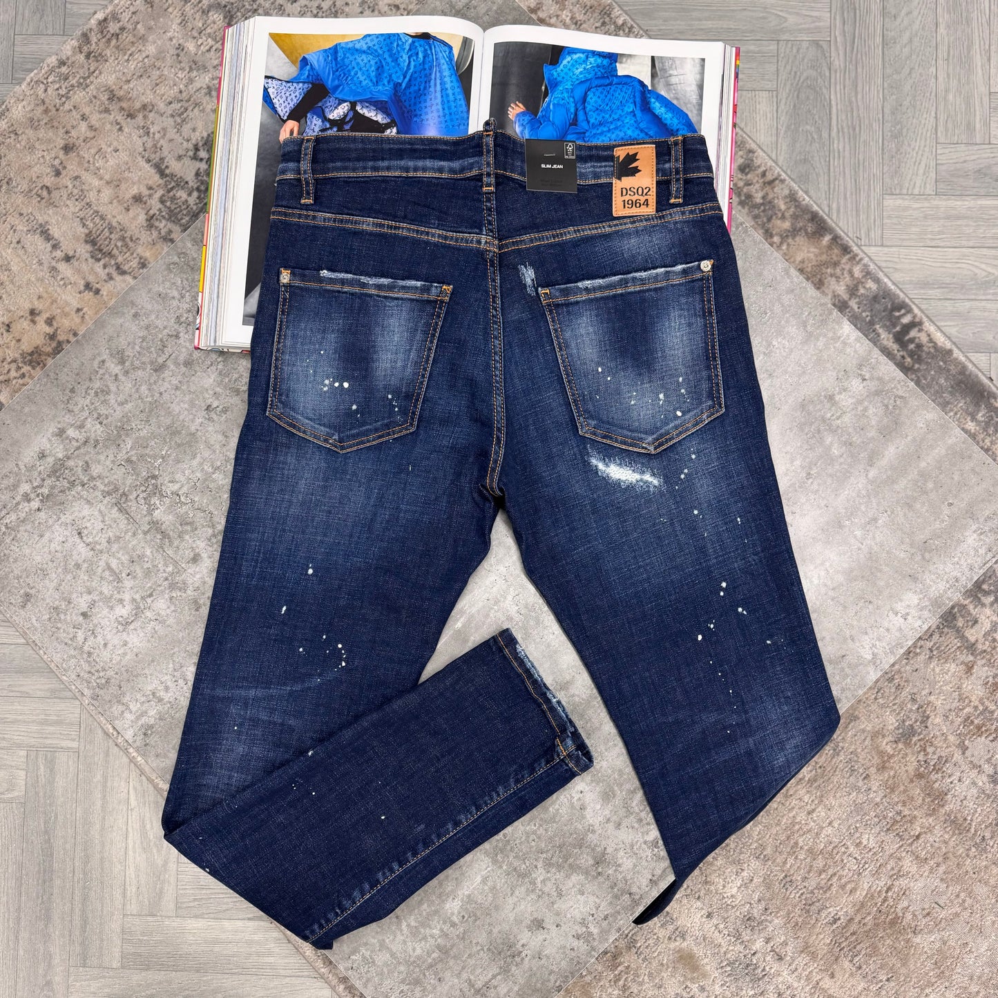 DSQ JEANS - BLUE