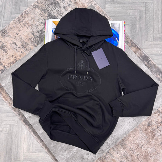 PDA MILANO HOODIE - BLACK