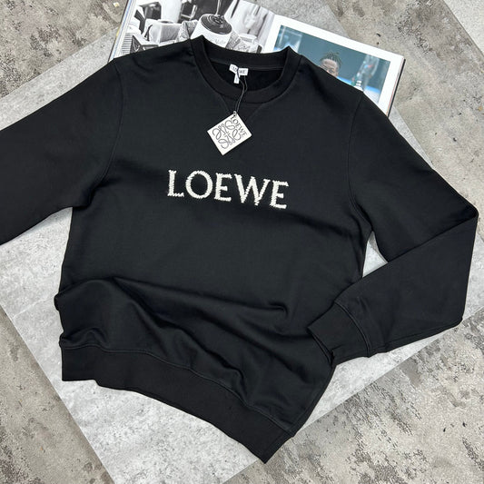 LWE - CENTRE LOGO JUMPER - BLACK