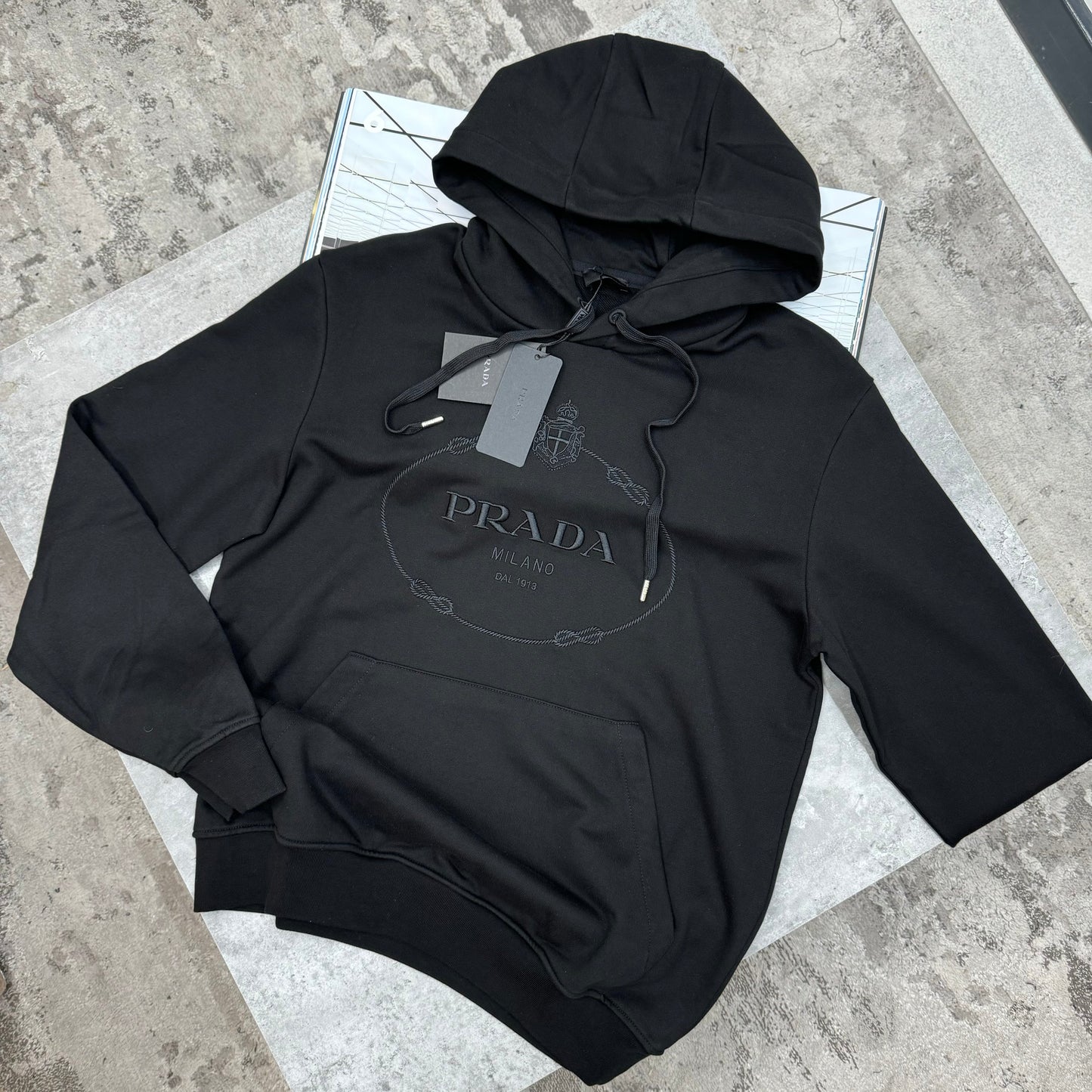 PDA - HOODIE - BLACK