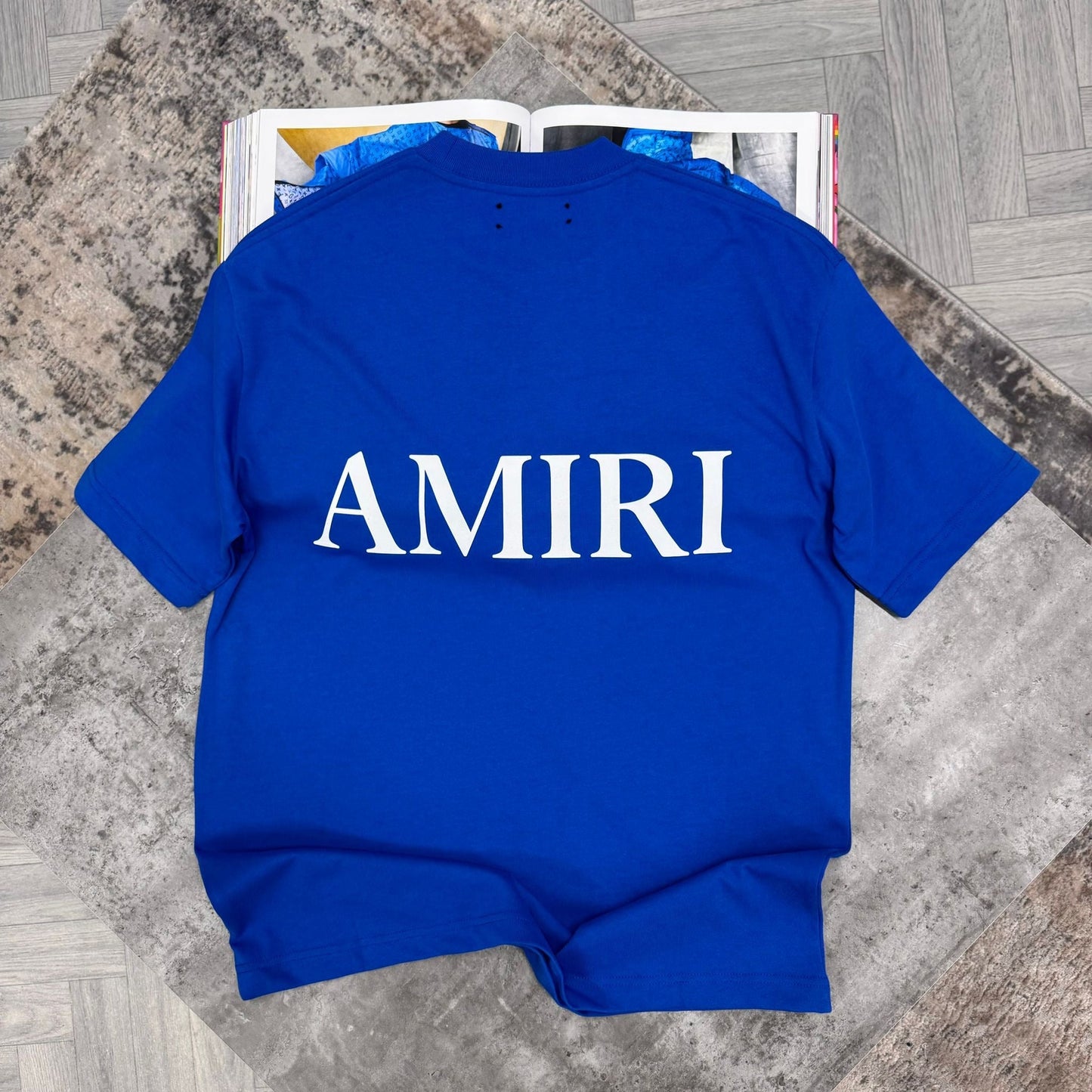 AM T SHIRT - ROYAL BLUE