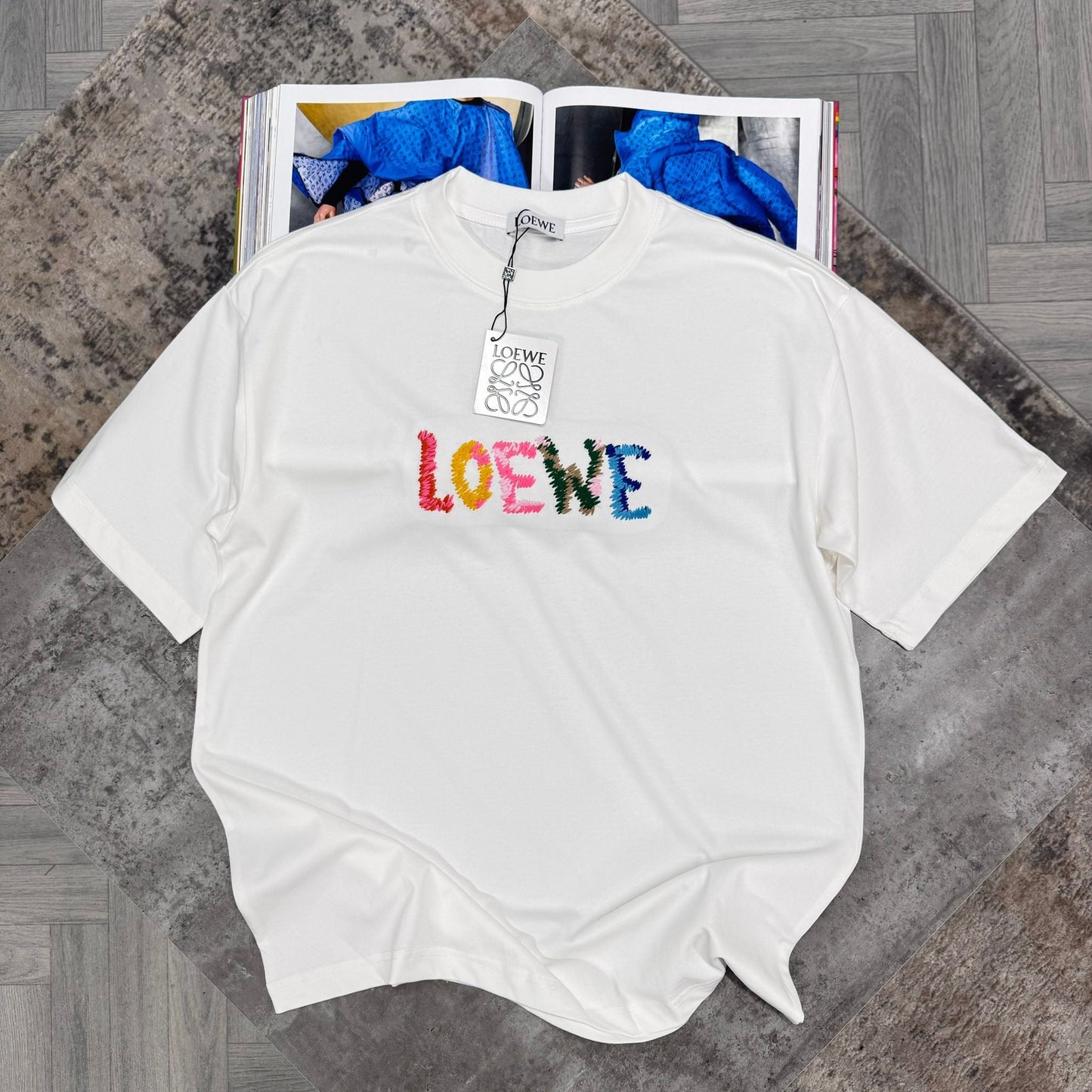 LOEW OVERSIZED T SHIRT - WHITE