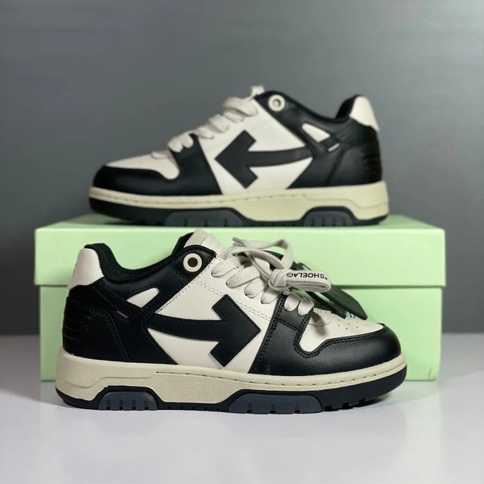 OFF WHITE TRAINERS - BLACK / COFFEE (PRE ORDER)