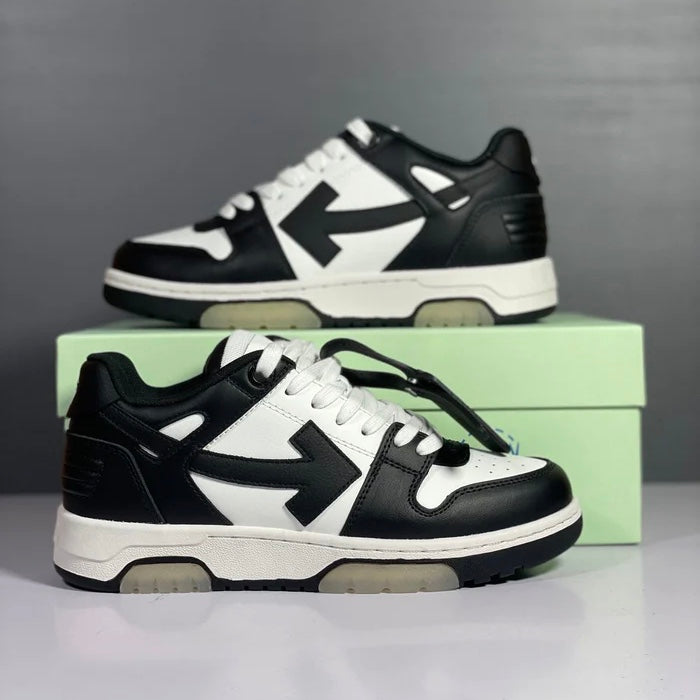 OFF WHITE TRAINERS - BLACK / WHITE (PRE ORDER)