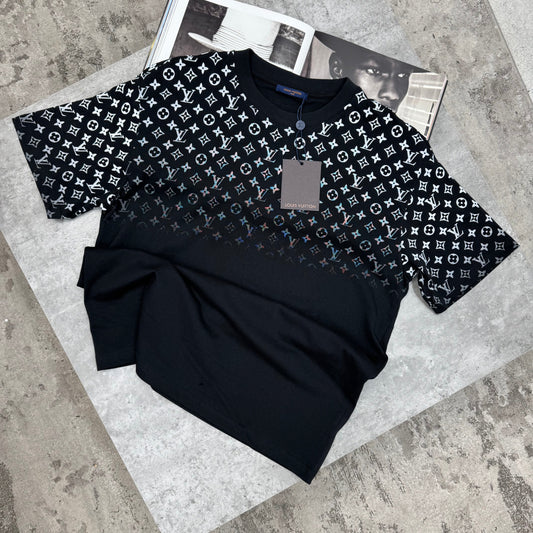 LVE - MONOGRAM T-SHIRT - BLACK