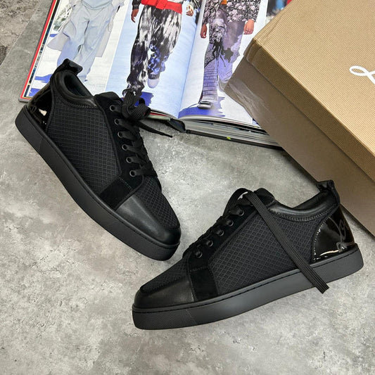 CHRISTIAN LOUBOUTIN TRAINERS - BLACK (PRE ORDER)