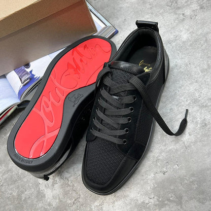 CHRISTIAN LOUBOUTIN TRAINERS - BLACK (PRE ORDER)