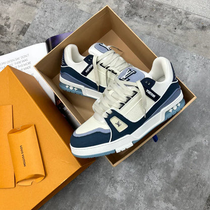 (PRE ORDER) LVE TRAINERS - BLUE / WHITE