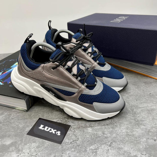 (PRE ORDER) B22 TRAINER - SILVER / NAVY