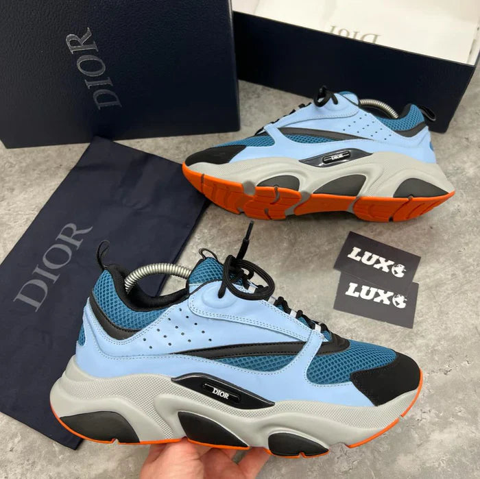 (PRE ORDER) B22 TRAINER - BLUE / ORANGE