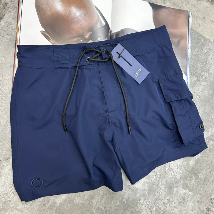 CD LOGO SWIM SHORTS - NAVY