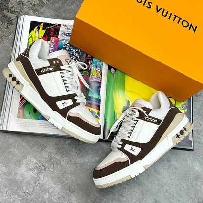 LVE - TRAINERS - BROWN/WHITE