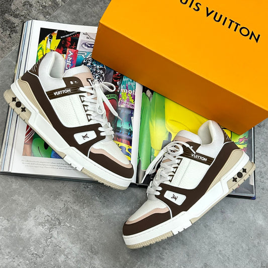 LVE - TRAINERS - BROWN/WHITE