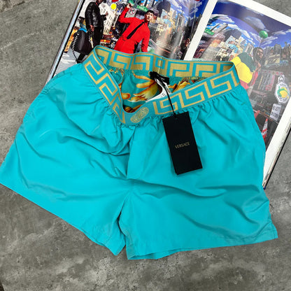 VER SWIM SHORTS - CYAN