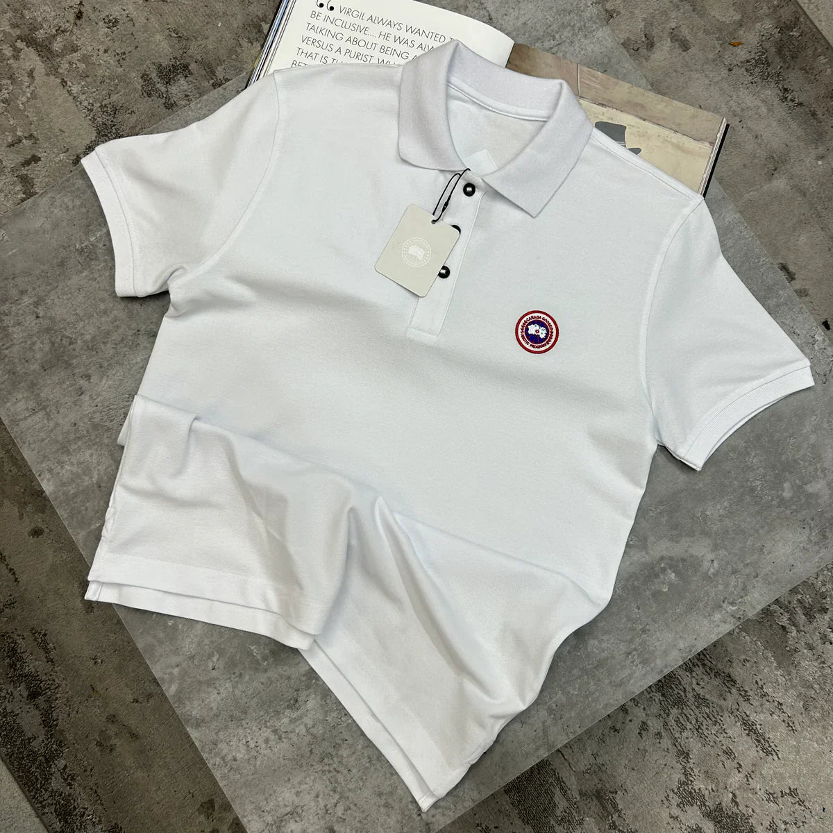 CG POLO - WHITE