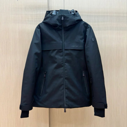 (PRE ORDER) MNCLR GRENOBLE COAT - BLACK & INDIGO