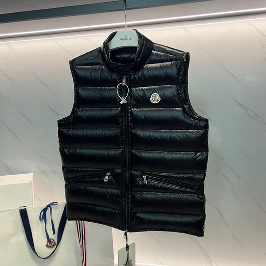 (PRE ORDER) MNCLR GILET - BLACK