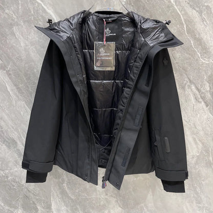 (PRE ORDER) MNCLR GRENOBLE COAT - BLACK