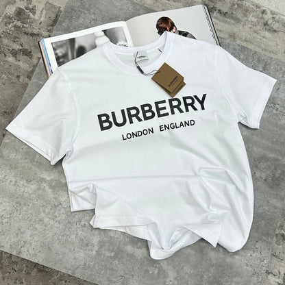 BURB WHITE T-SHIRT