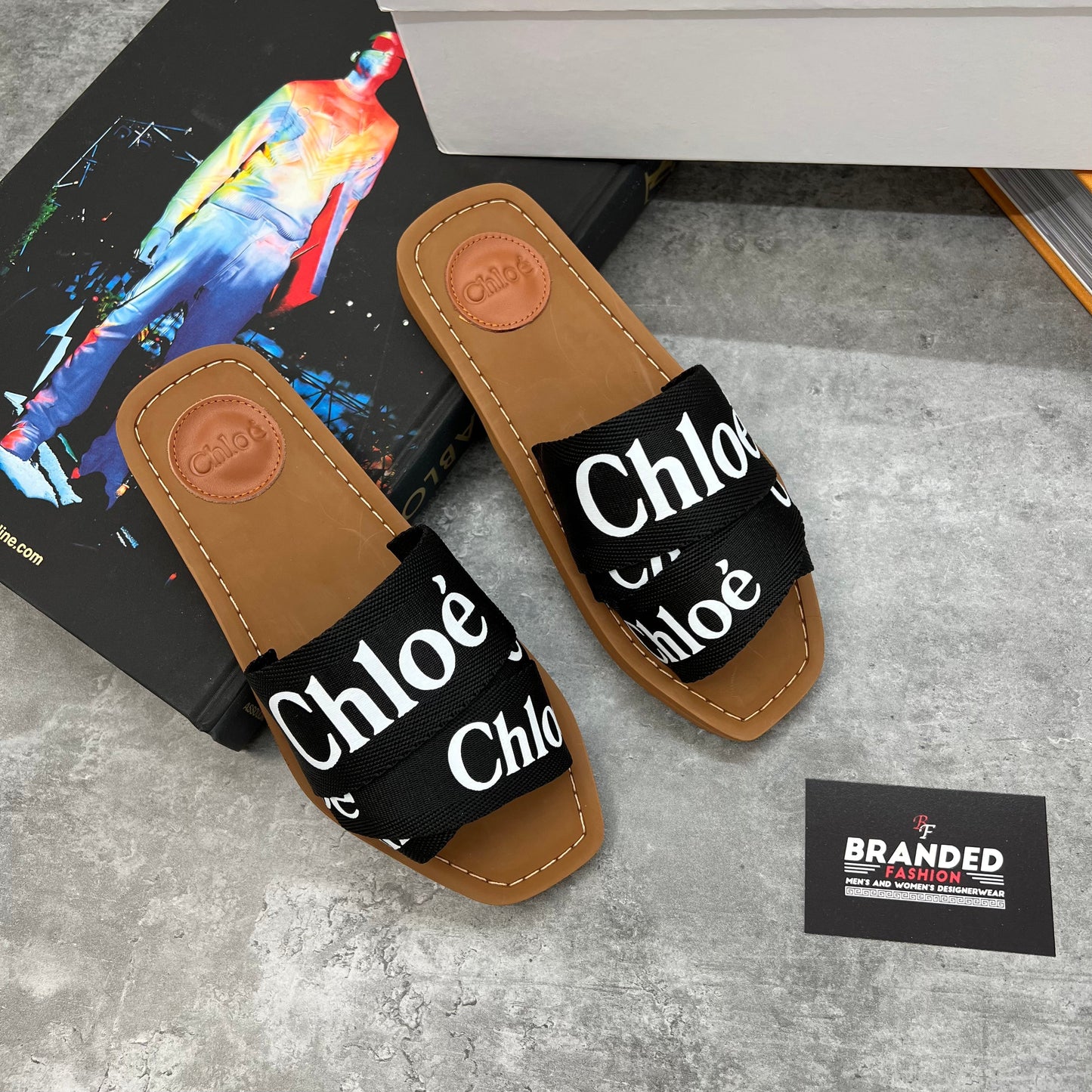 Women's CLE SLIDES - BLACK (PRE-ORDER)
